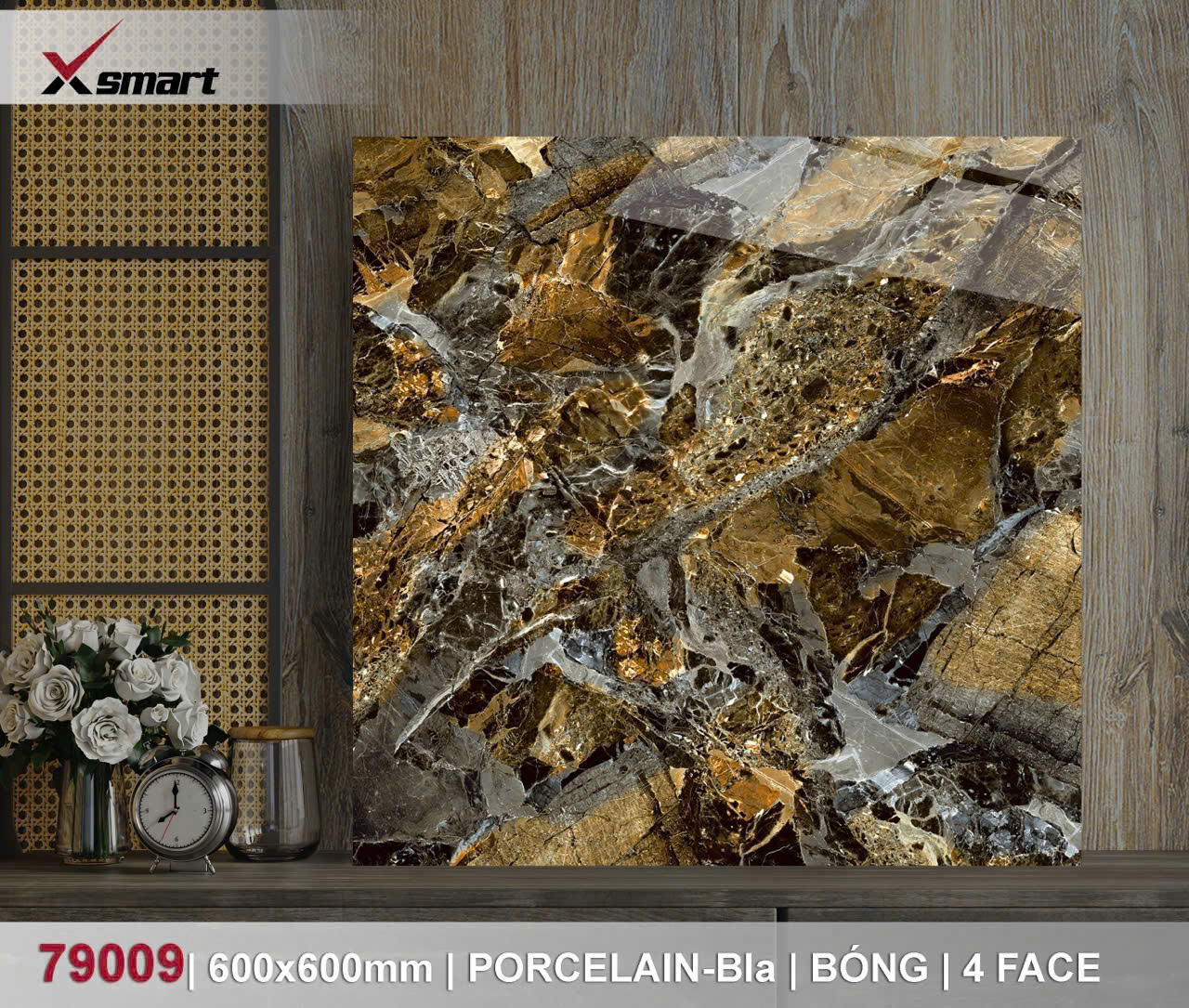 Gạch  lát nền KT60x60