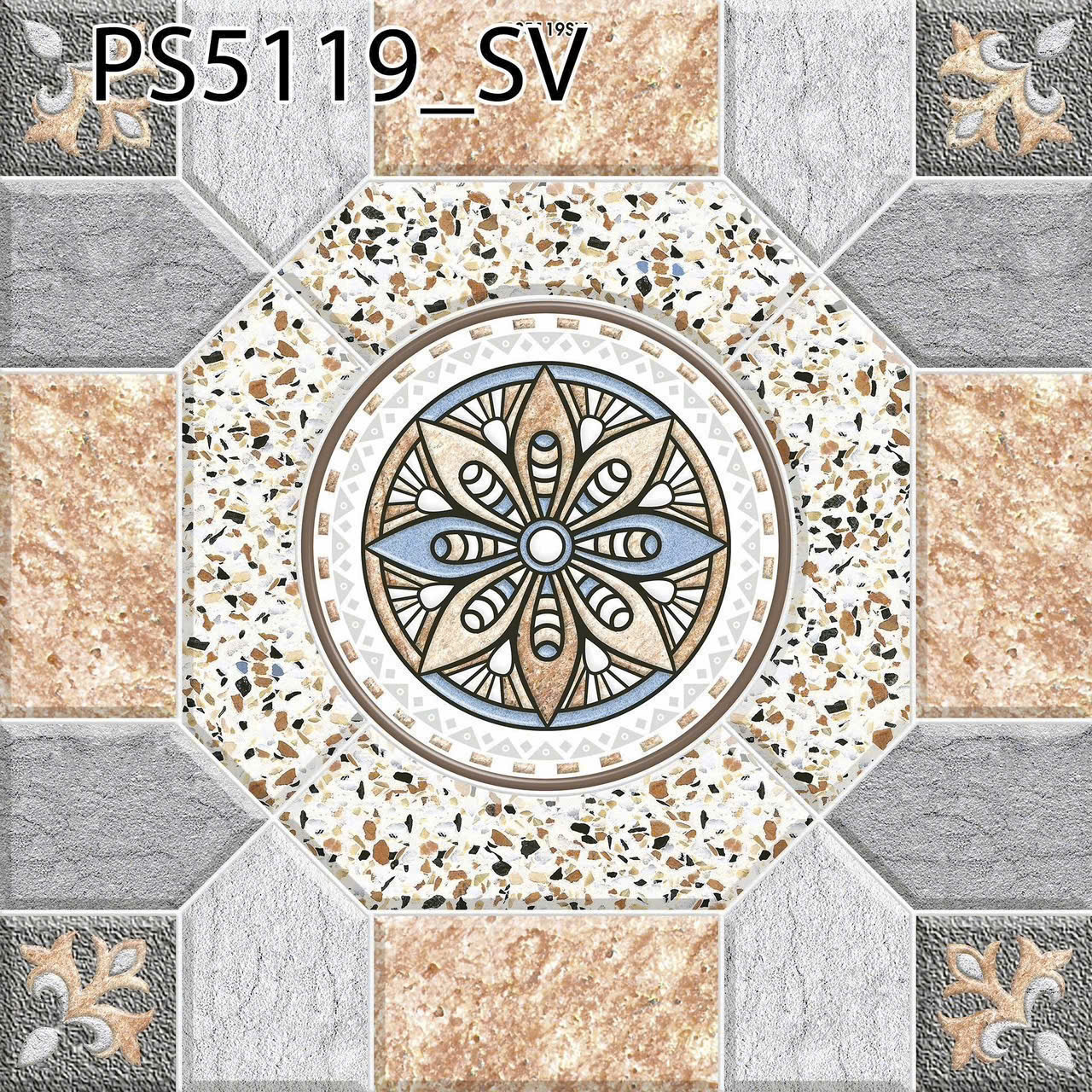 gach men sân vườn KT 50X50Cm