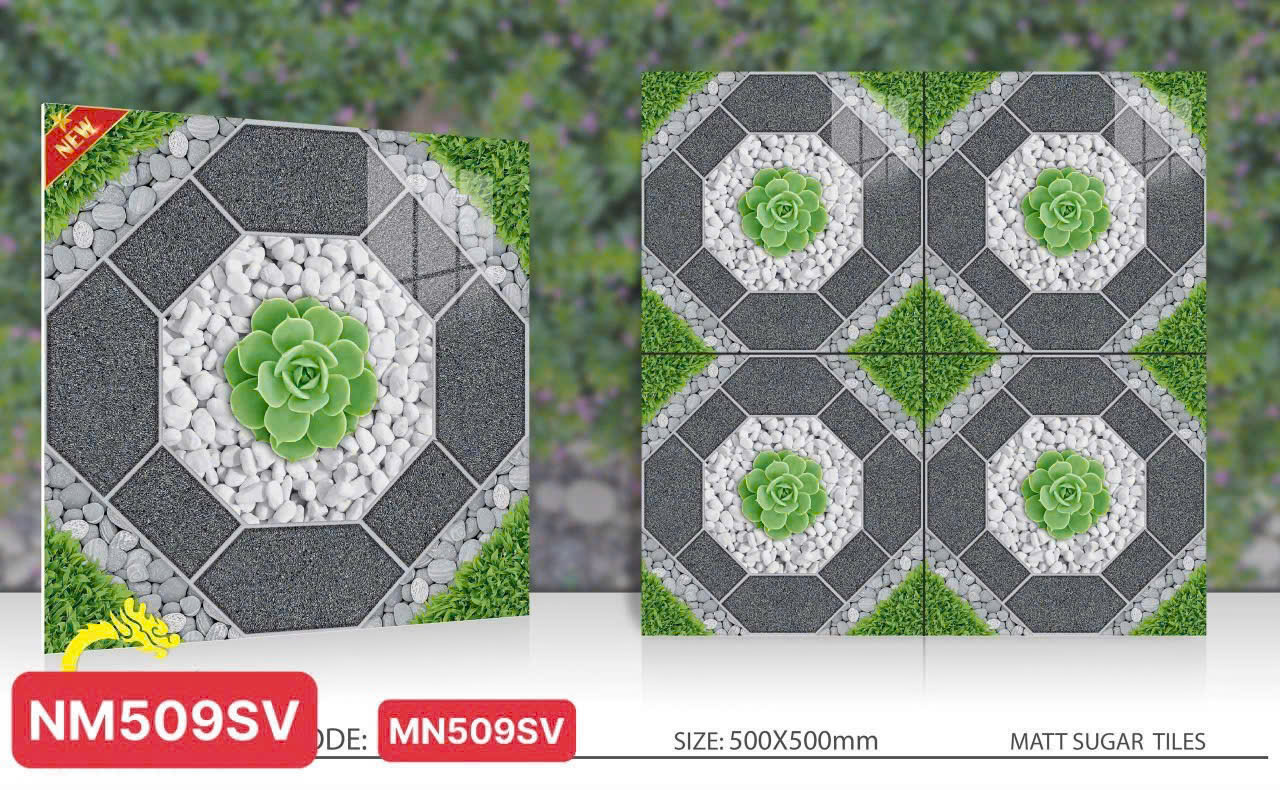 gach men sân vườn KT 50X50Cm