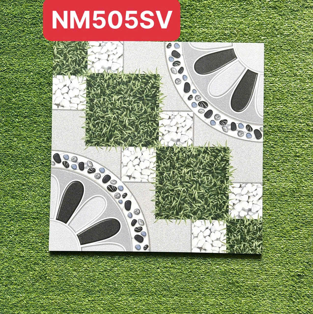 gach men sân vườn KT 50X50Cm